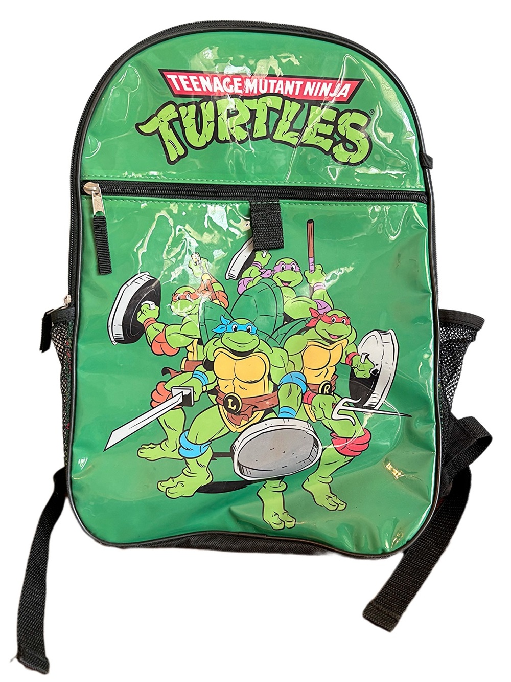 Nickelodeon Teenage Mutant Ninja Turtles Green Backpack TMNT